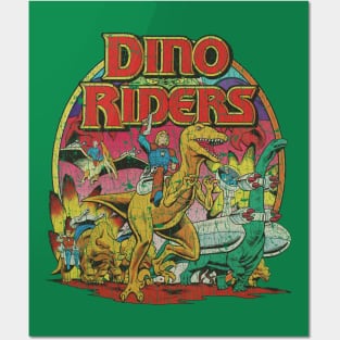 Dino-Riders The Adventure Begins 1988 Posters and Art